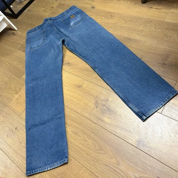 Carhartt Classic Straight Leg Fit Denim Heavy Duty Pants Men’s 38” B480-DVB - Picture 7 of 8